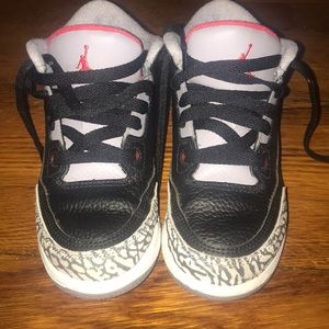 Jordan’s Retro 3 Black Cement